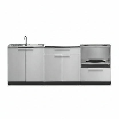 Classic Series 3PC Modular Outdoor Kitchen · 304 Stainless Steel · SS Door