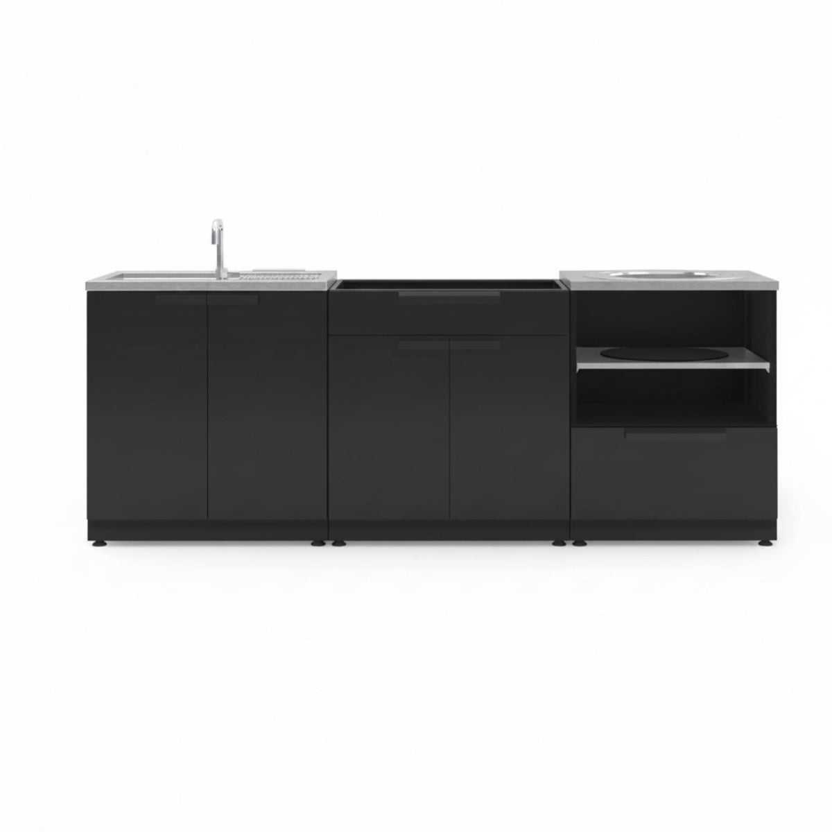 Classic Series 3PC Modular Outdoor Kitchen · 304 Stainless Steel · SS Door