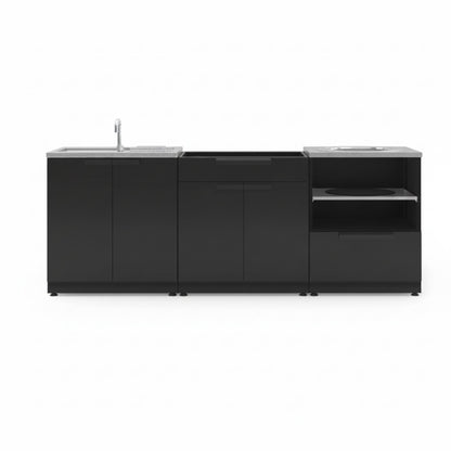 Classic Series 3PC Modular Outdoor Kitchen · 304 Stainless Steel · SS Door